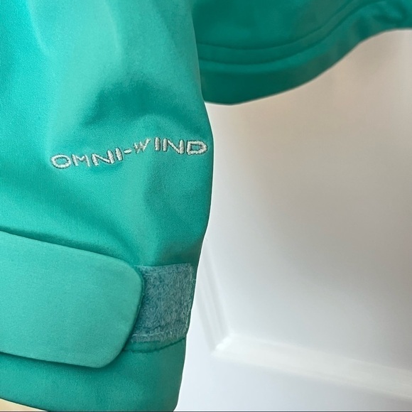 COLUMBIA Million Air Omni-Wick/Omni-Wind Soft Shell Jacket in Sea Green Size L - Picture 5 of 8